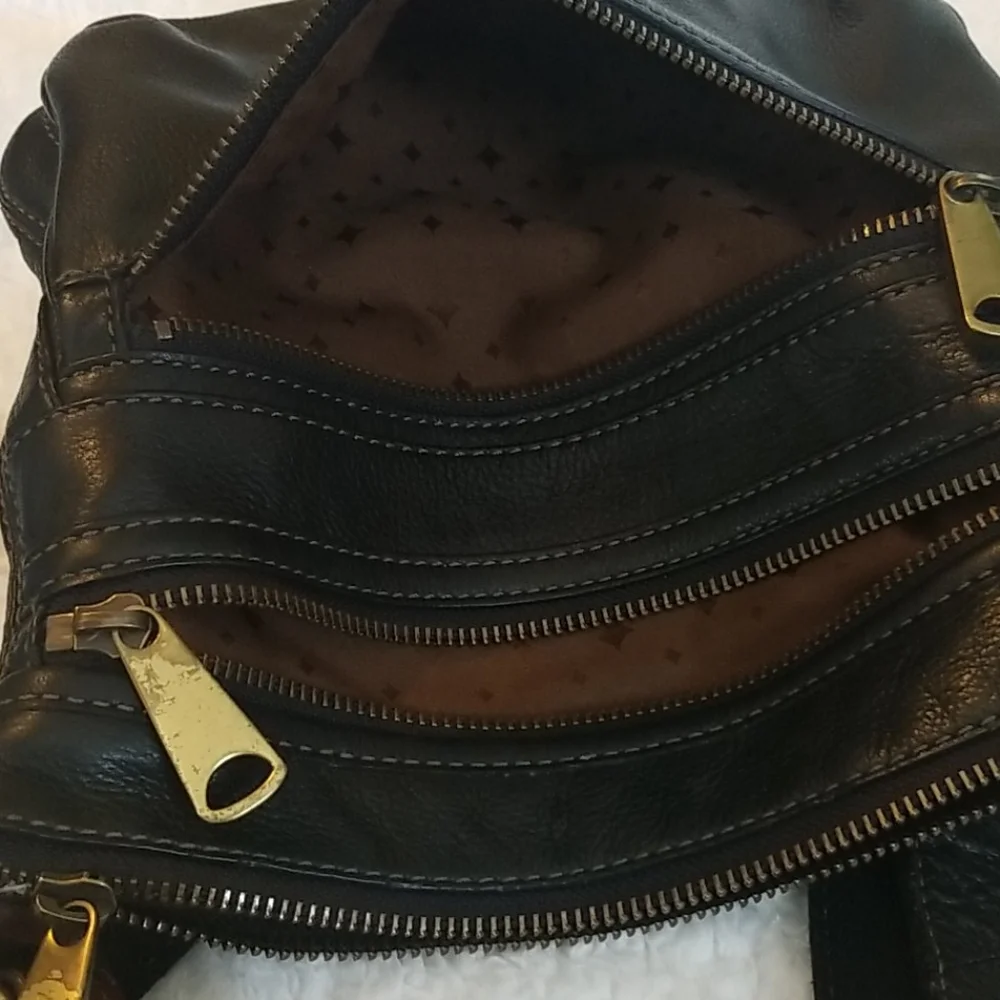 Fossil Explorer Crossbody Leather Y2K Bag PACKED